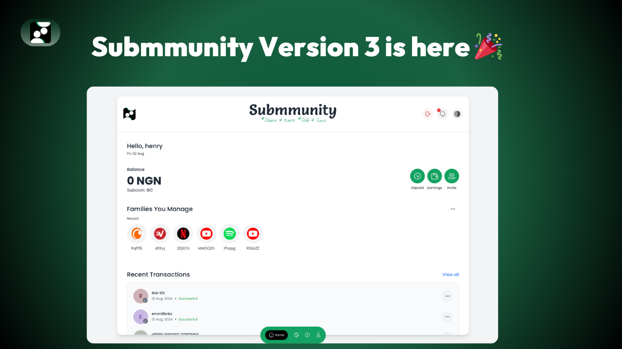 Submmunity version 3 is here 🎉